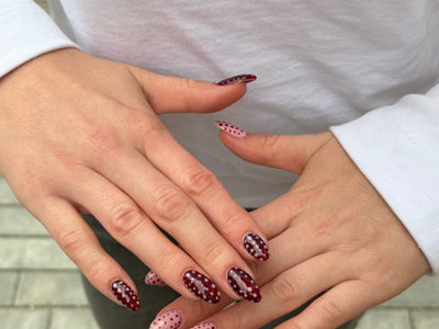 PINK & RØDE POLKA DOTS