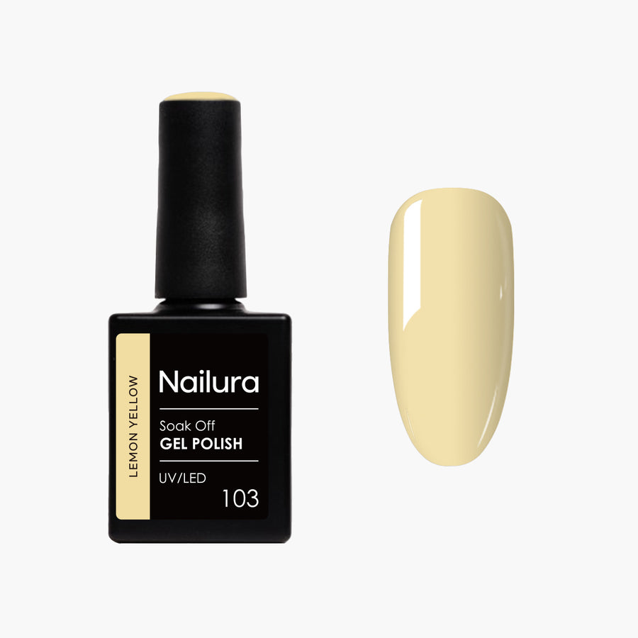 Gel Polish 103 - Lemon Yellow