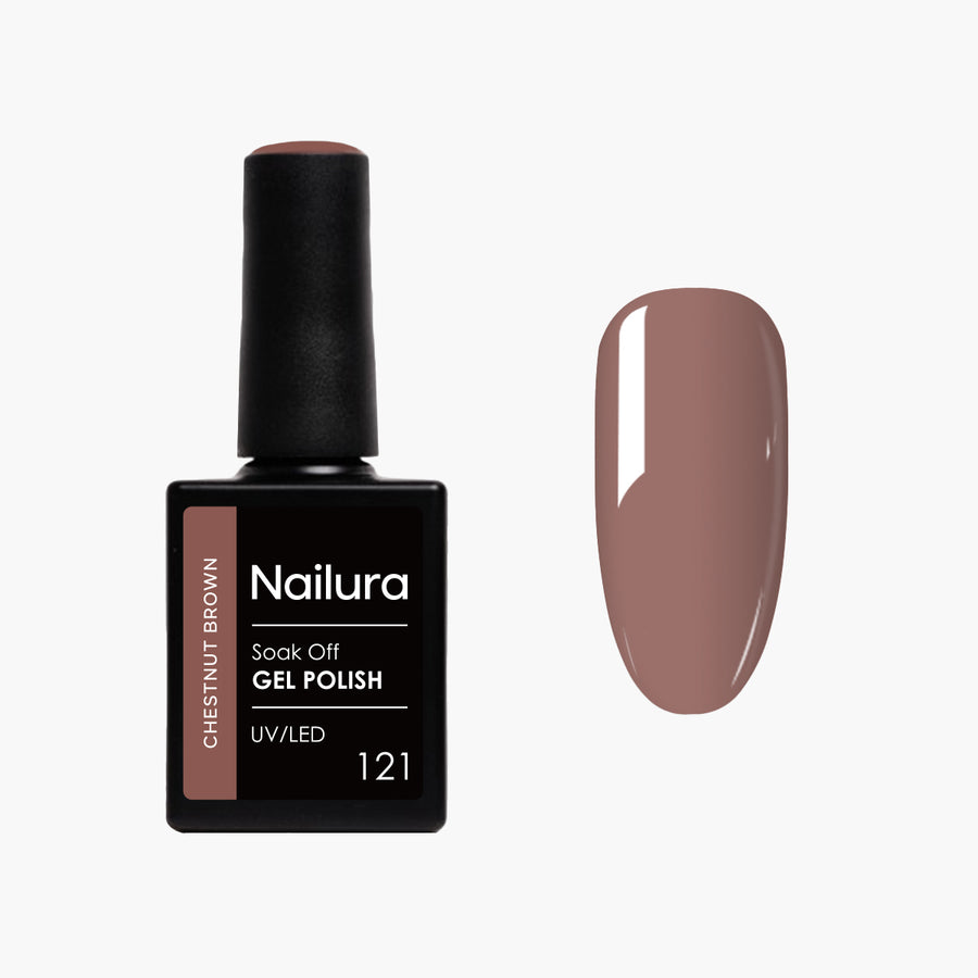 Gel Polish 121 - Chestnut Brown