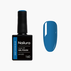 Gel Polish 160 - Deep Ocean Blue