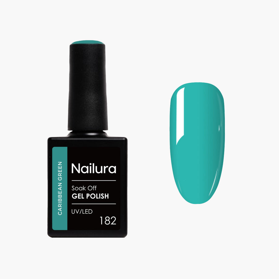 Gel Polish 182 - Caribbean Green