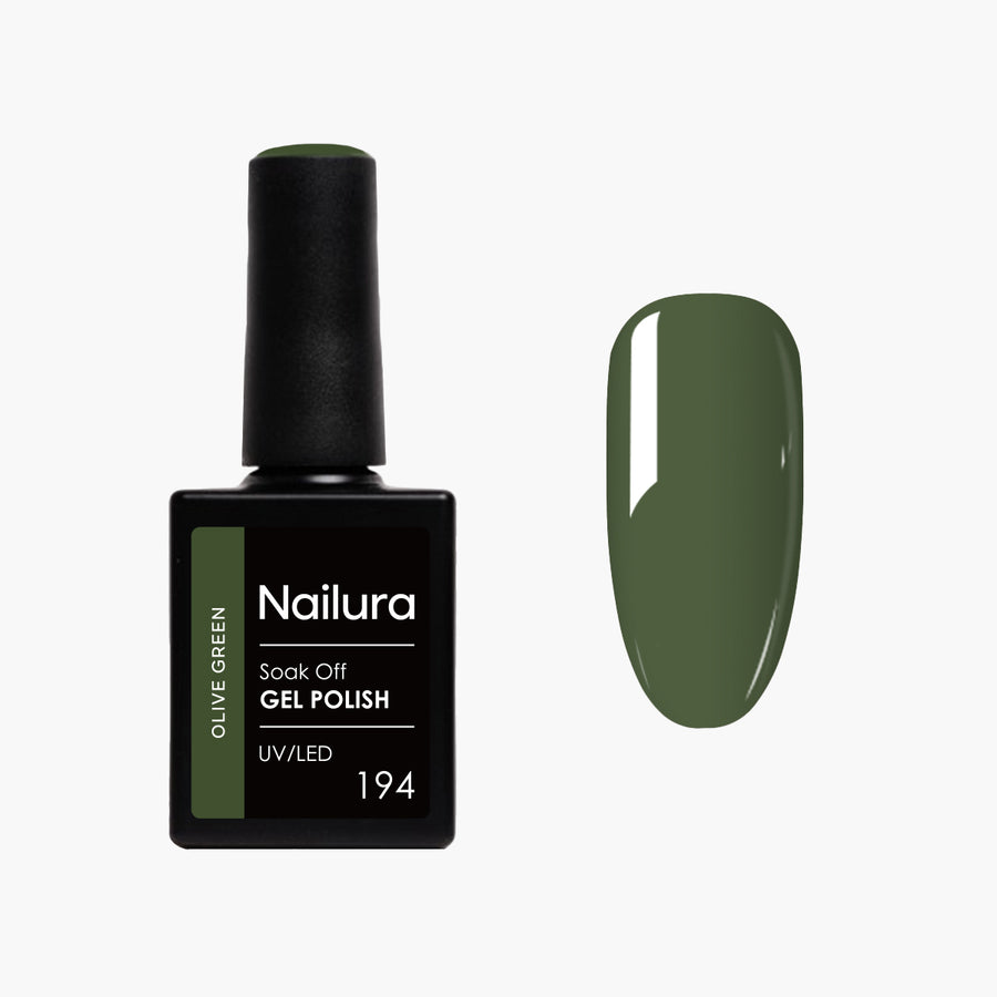 Gel Polish 194 - Olive Green