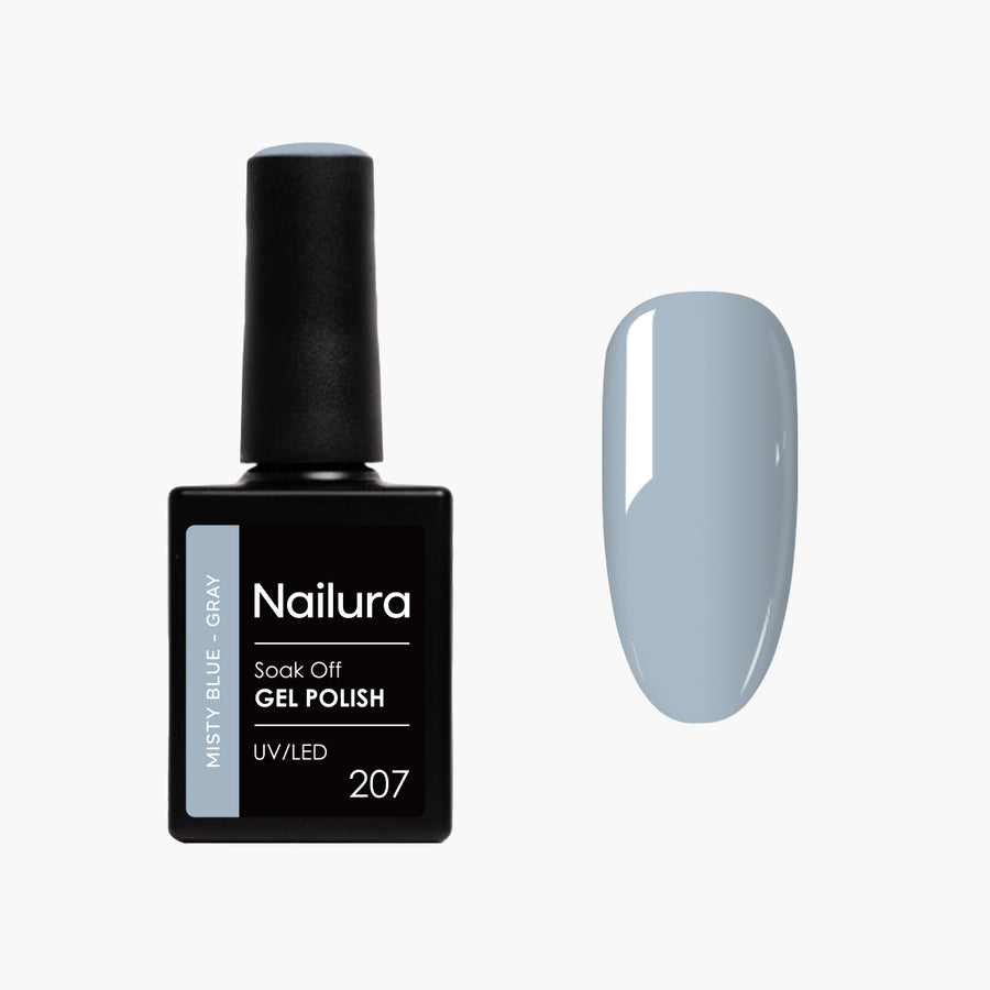 Gel Polish 207 - Misty Blue Gray