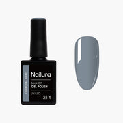 Gel Polish 214 - Charcoal Gray