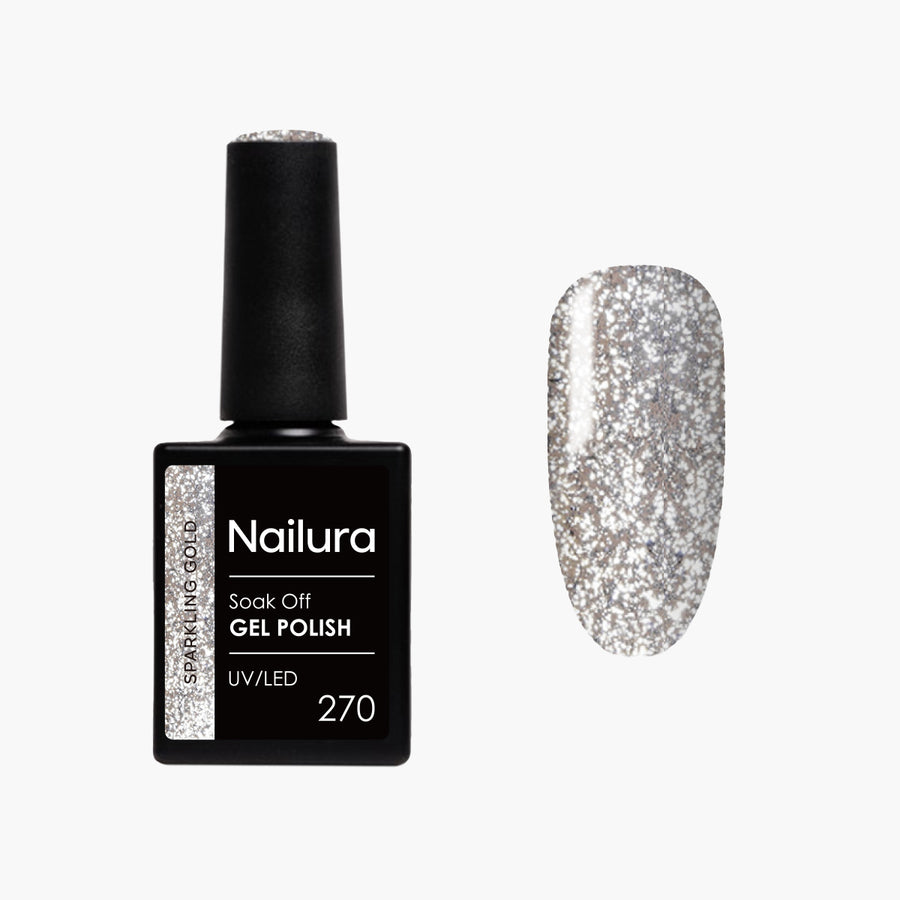 Cat Eye Gel Polish 270 - Sparkling Gold