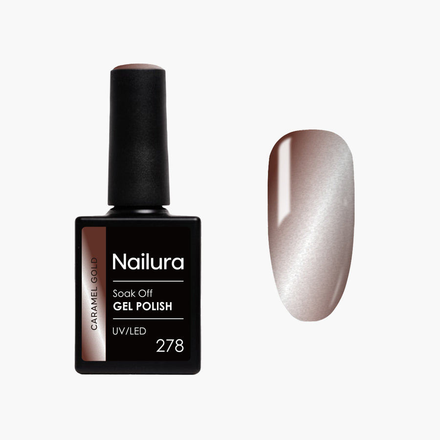 Cat Eye Gel Polish 278 - Caramel Gold