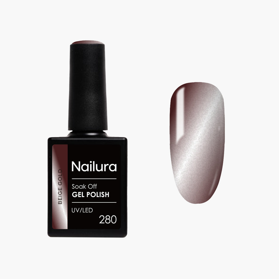 Cat Eye Gel Polish 280 - Beige Gold