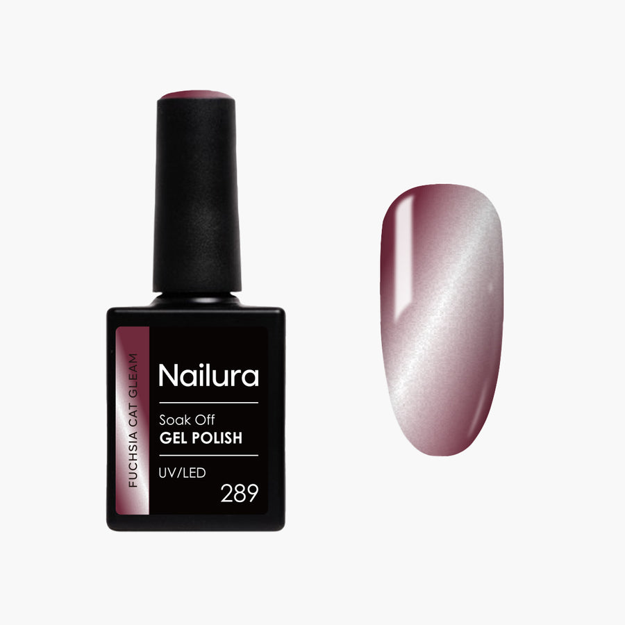Cat Eye Gel Polish 289 - Fuchsia Cat Gleam