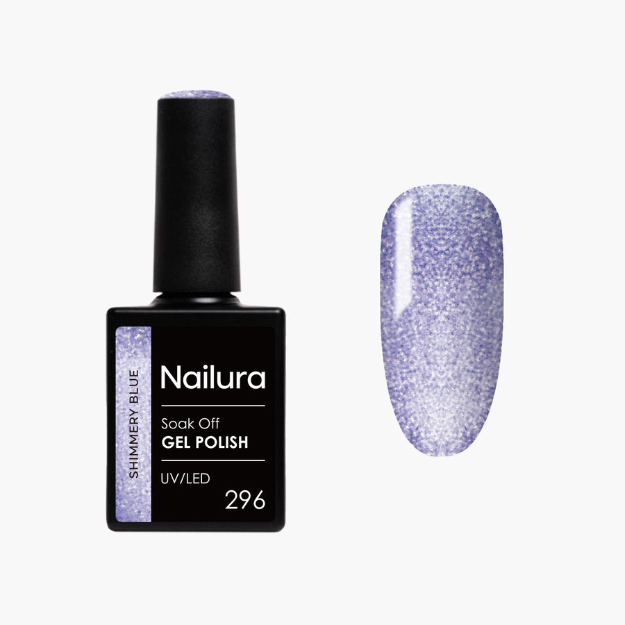 Cat Eye Gel Polish 296 - Shimmery Blue