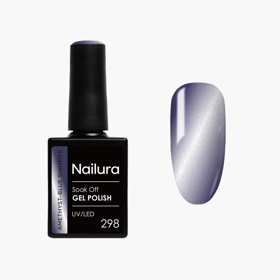 Cat Eye Gel Polish 298 - Amethyst Blue Shimmer
