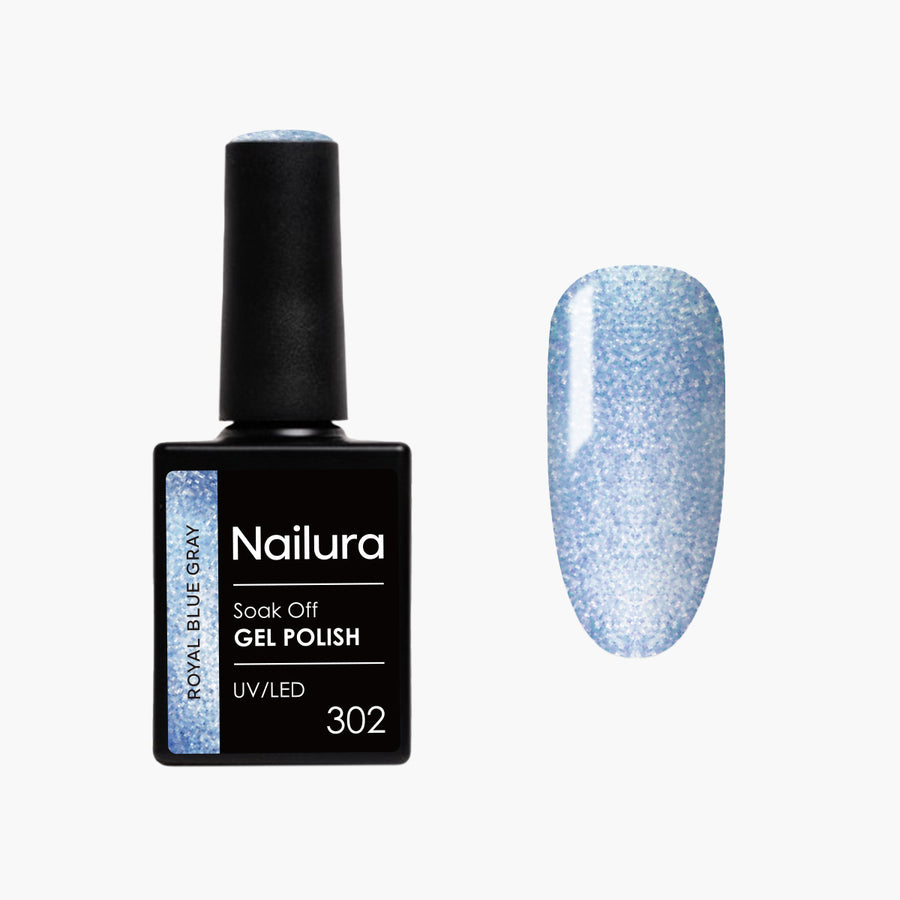 Cat Eye Gel Polish 302 - Royal Blue Gray