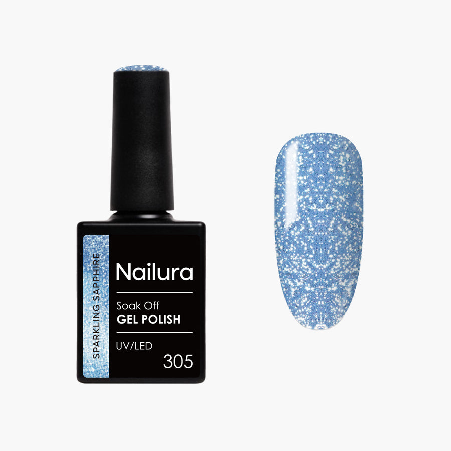 Cat Eye Gel Polish 305 - Sparkling Sapphire