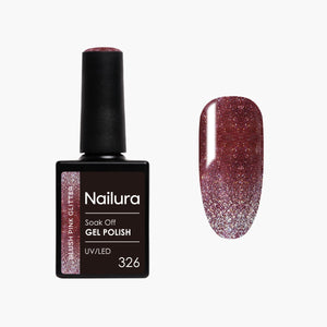 326 - Blush Pink Glitter