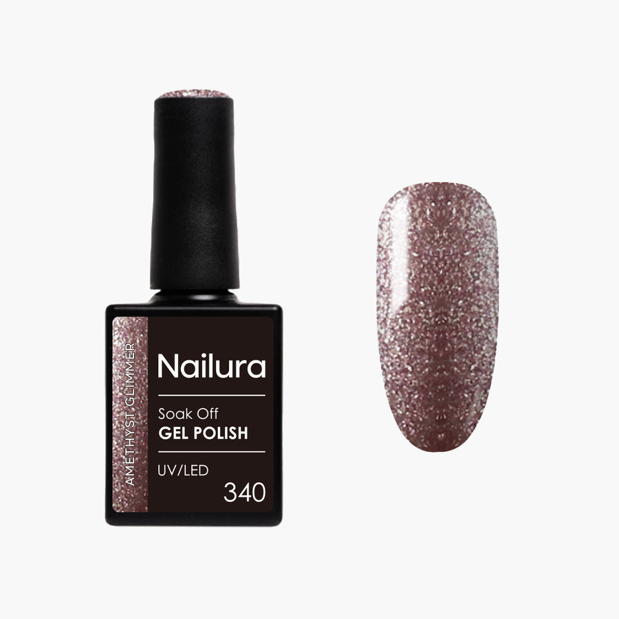 Gel Polish Glimmer 340 - Amethyst Glimmer