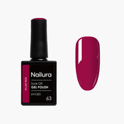 Gel Polish 63 - Plum Red