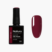 Gel Polish 66 - Ebony Red