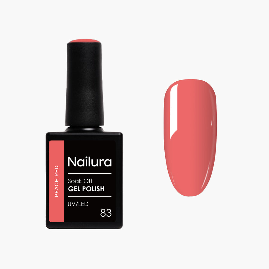 Gel Polish 83 - Peach Red