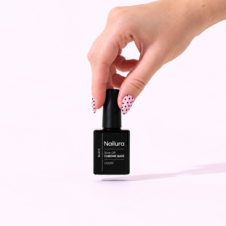 Chrome Base Black Gel