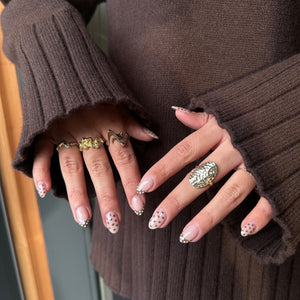 Brune dots & French Tips