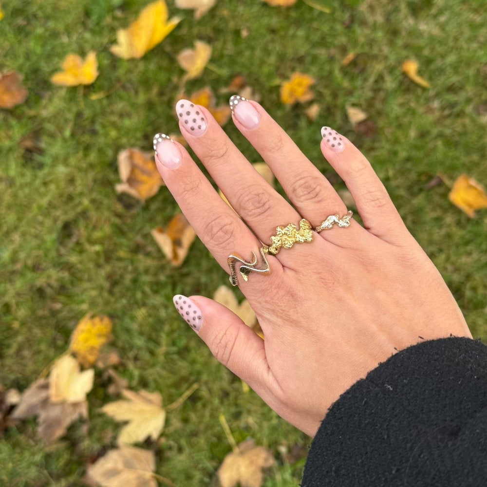 Brune dots & French Tips
