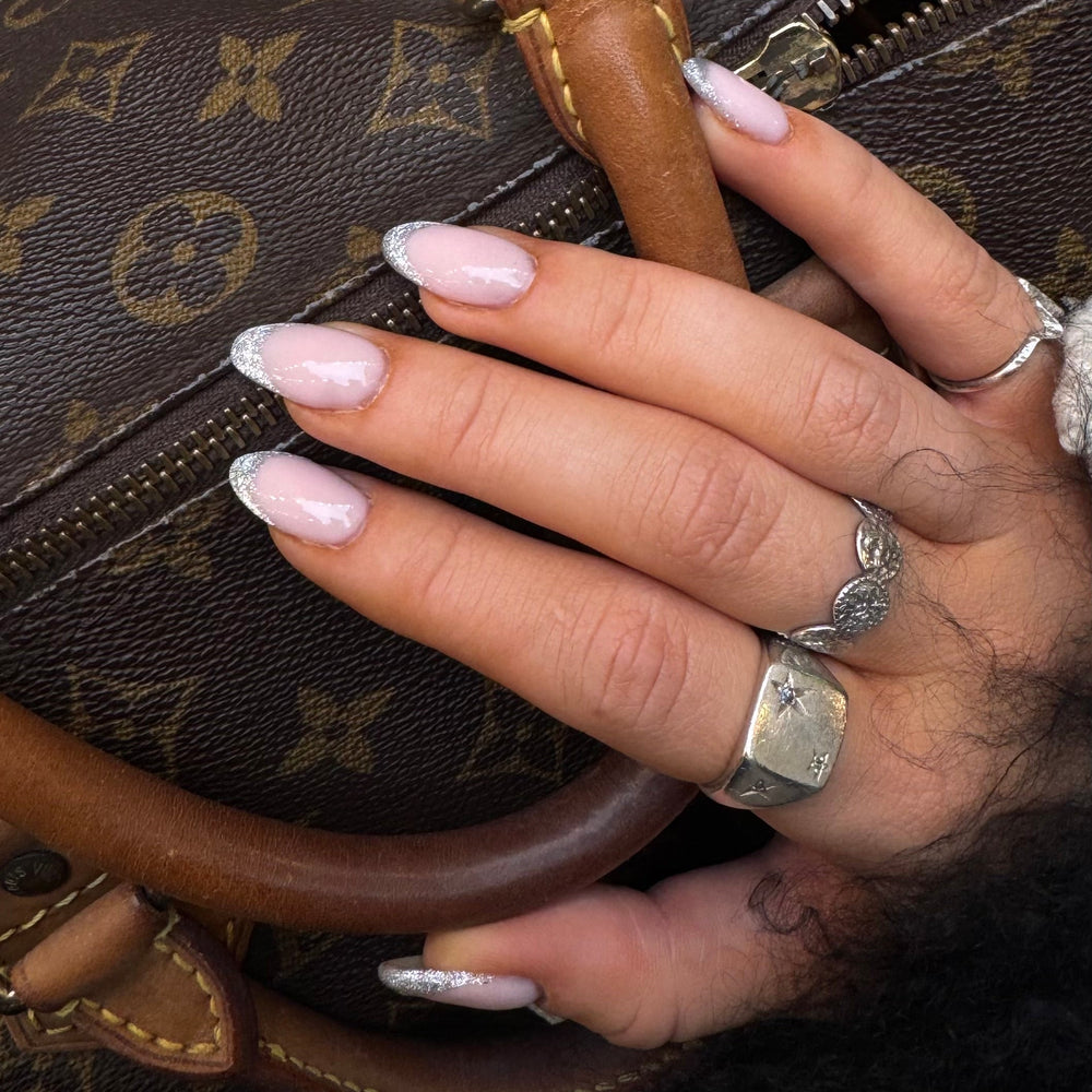Sparkling French Tips