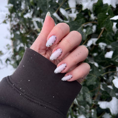 Chrome polka dots