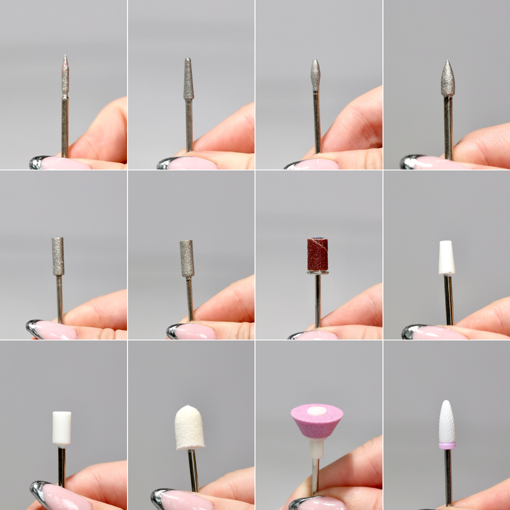 Elektrisk neglefil med 12 hoveder