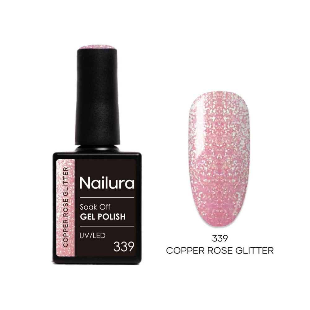 339 - Copper Rose Glitter