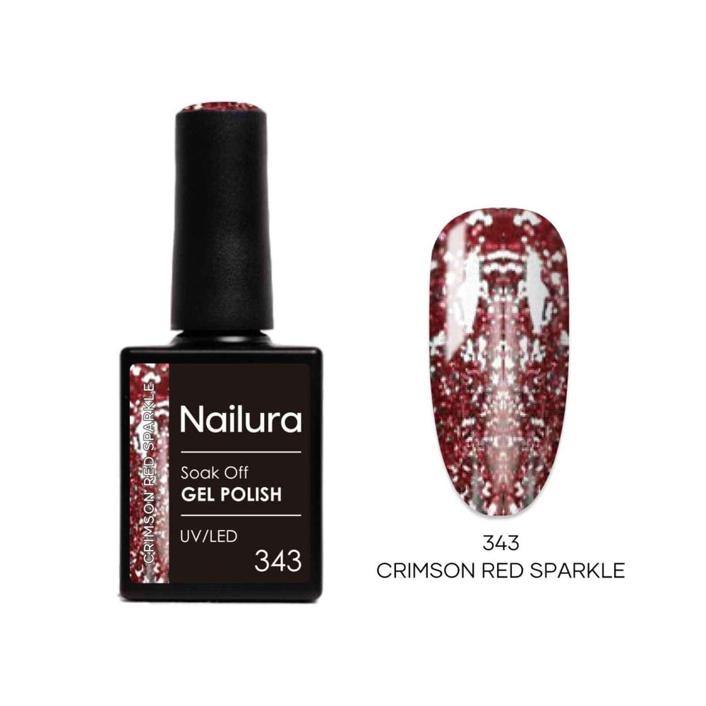 343 - Crimson Red Sparkle