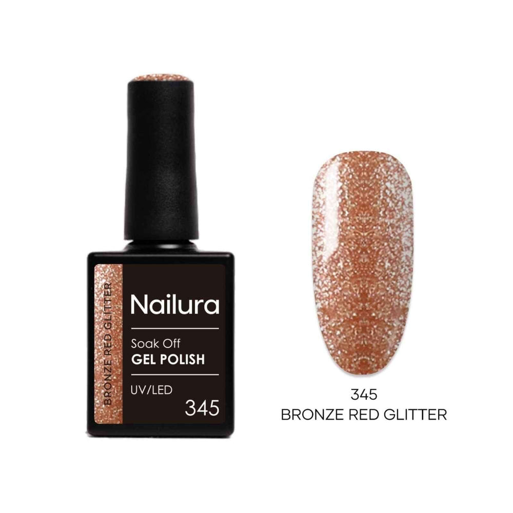 345 - Bronze Red Glitter