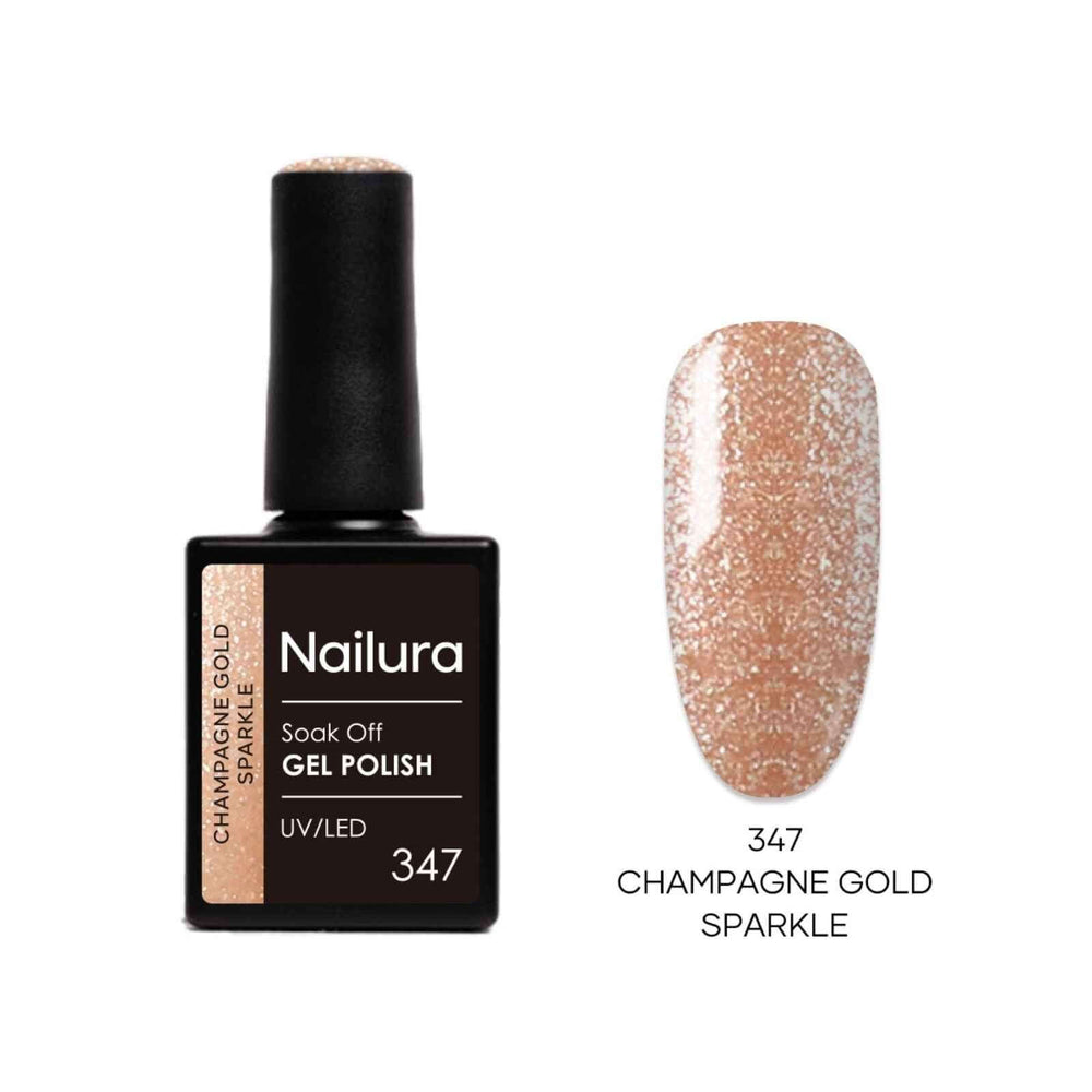 347 - Champagne Gold Sparkle