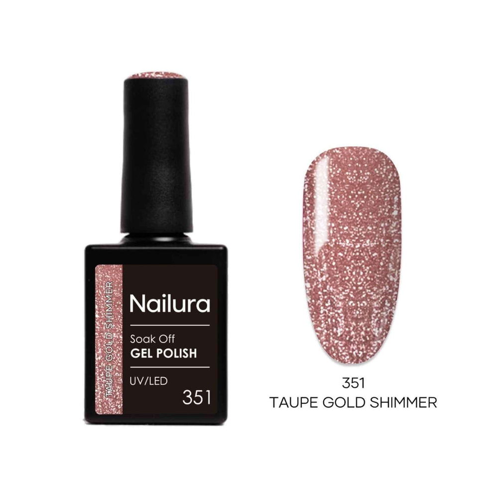 351 - Taupe Gold Shimmer