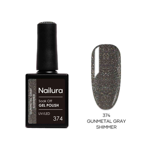 374 - Gunmetal Gray Shimmer