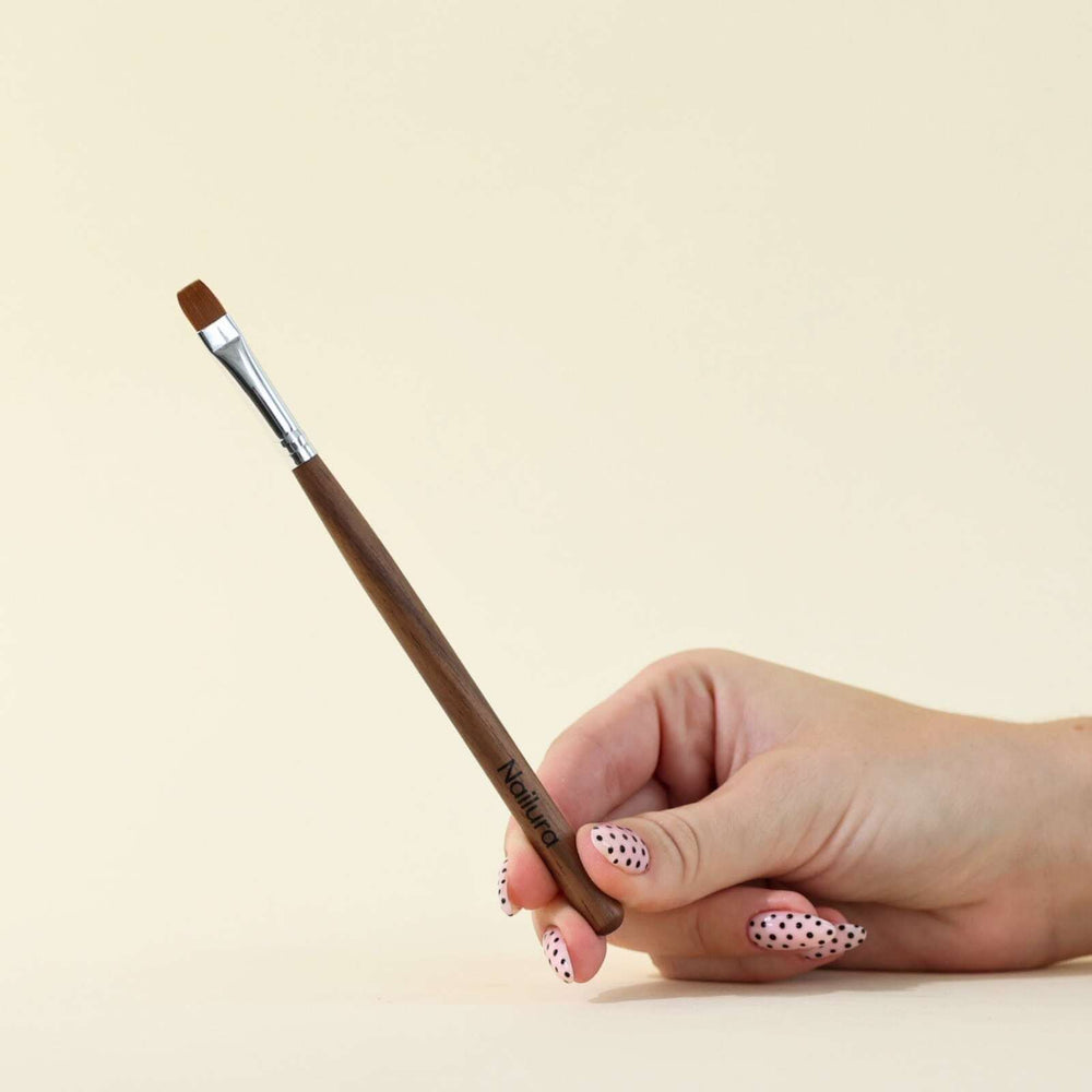 Nail Art Flat Brush 1
