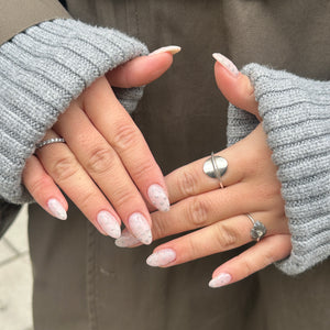 366 - Gray Silver Glitter