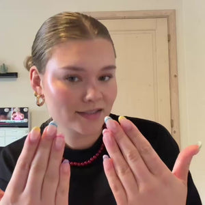 Blåbær French tips